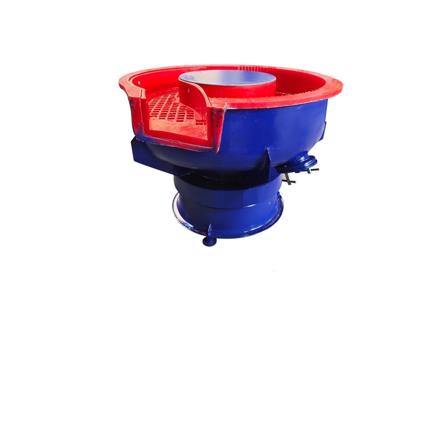 Vibrerende overflateslipemaskin for metalldeler, avgrading av sm&aring; deler Aluminium jernsk&aring;lform