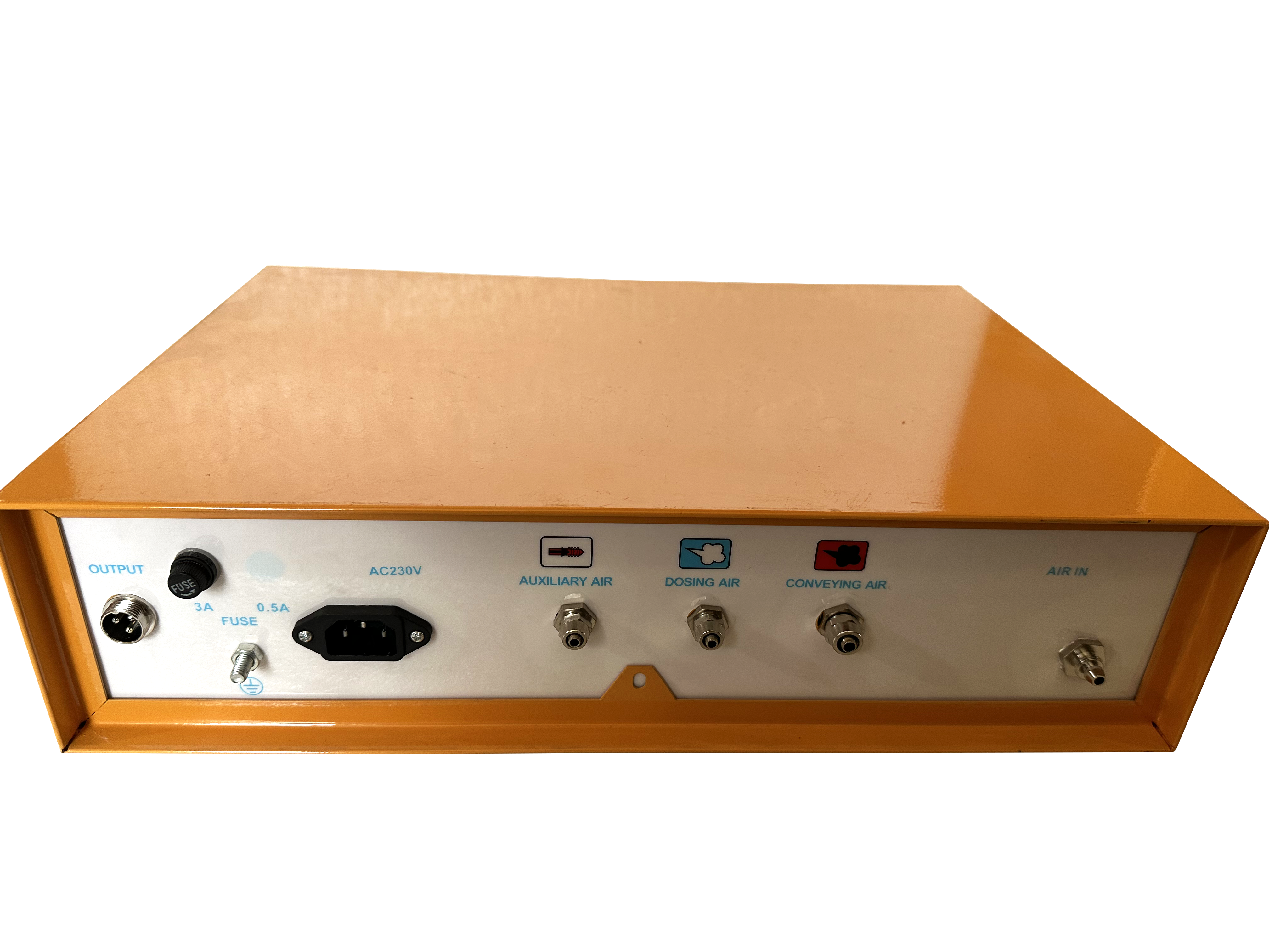 K&auml;tev&auml; k&auml;dess&auml; pidett&auml;v&auml; jauhekuppi K&auml;ytetty s&auml;hk&ouml;staattinen jauheruiskupistooli maalauslasien rakennusteollisuuden jauhekone