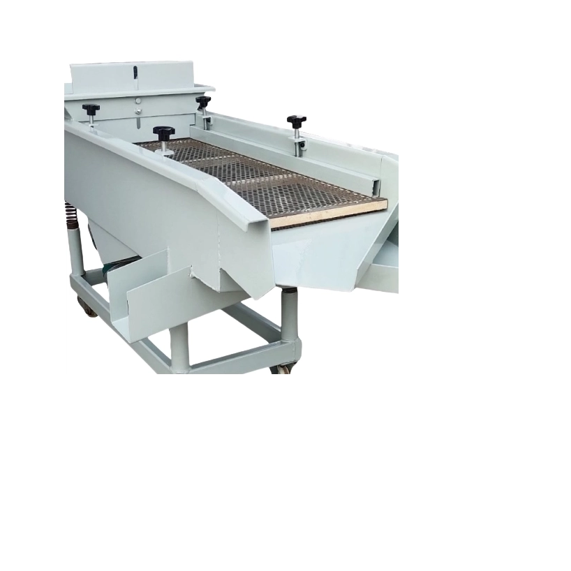 Vibrationsabscheider aus bernsteinfarbenem Stahl und Keramik