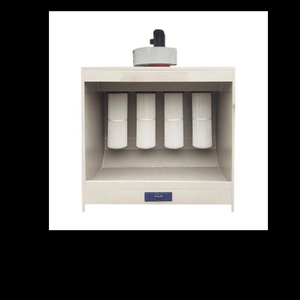 Machine de pulv&eacute;risation de rev&ecirc;tement en poudre, op&eacute;ration de cabine de pulv&eacute;risation, recyclage du m&eacute;tal, moteur personnalis&eacute; Simple, offre sp&eacute;ciale