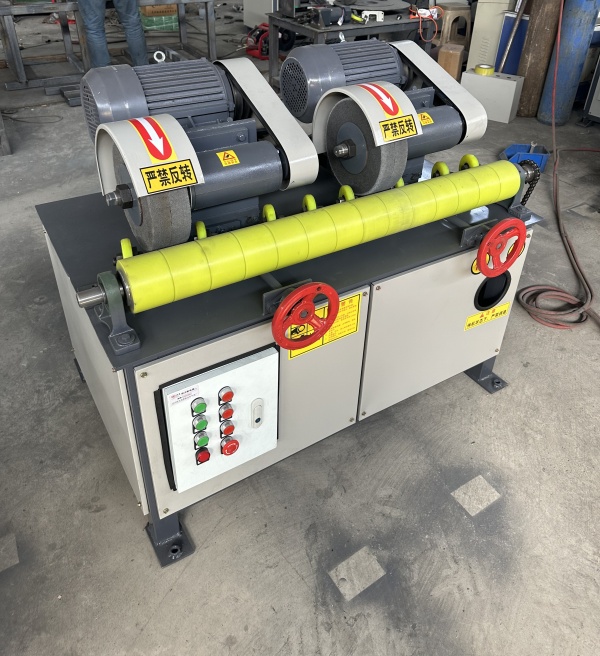 آلة تلميع مستديرة خارجية آلة تلميع وطحن السطح الخارجي للأنابيب معدات تلميع الأنابيب المعدنية