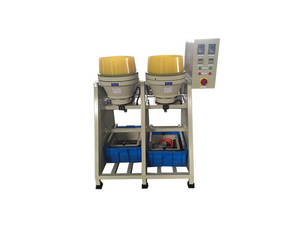 M&oslash;nter Lille metal centrifugalskive efterbehandlingsmaskine